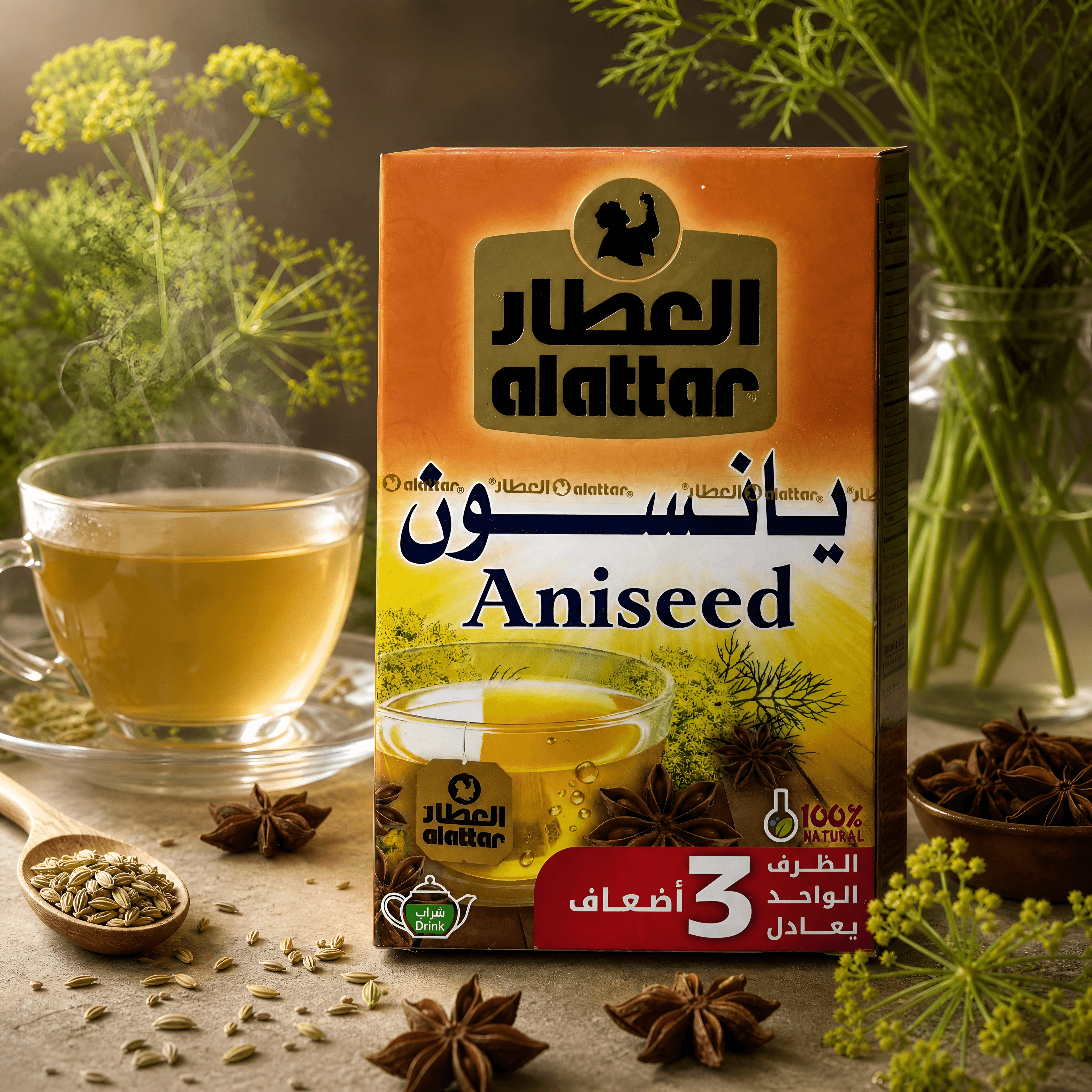 Al-Attar Aniseed herbal tea