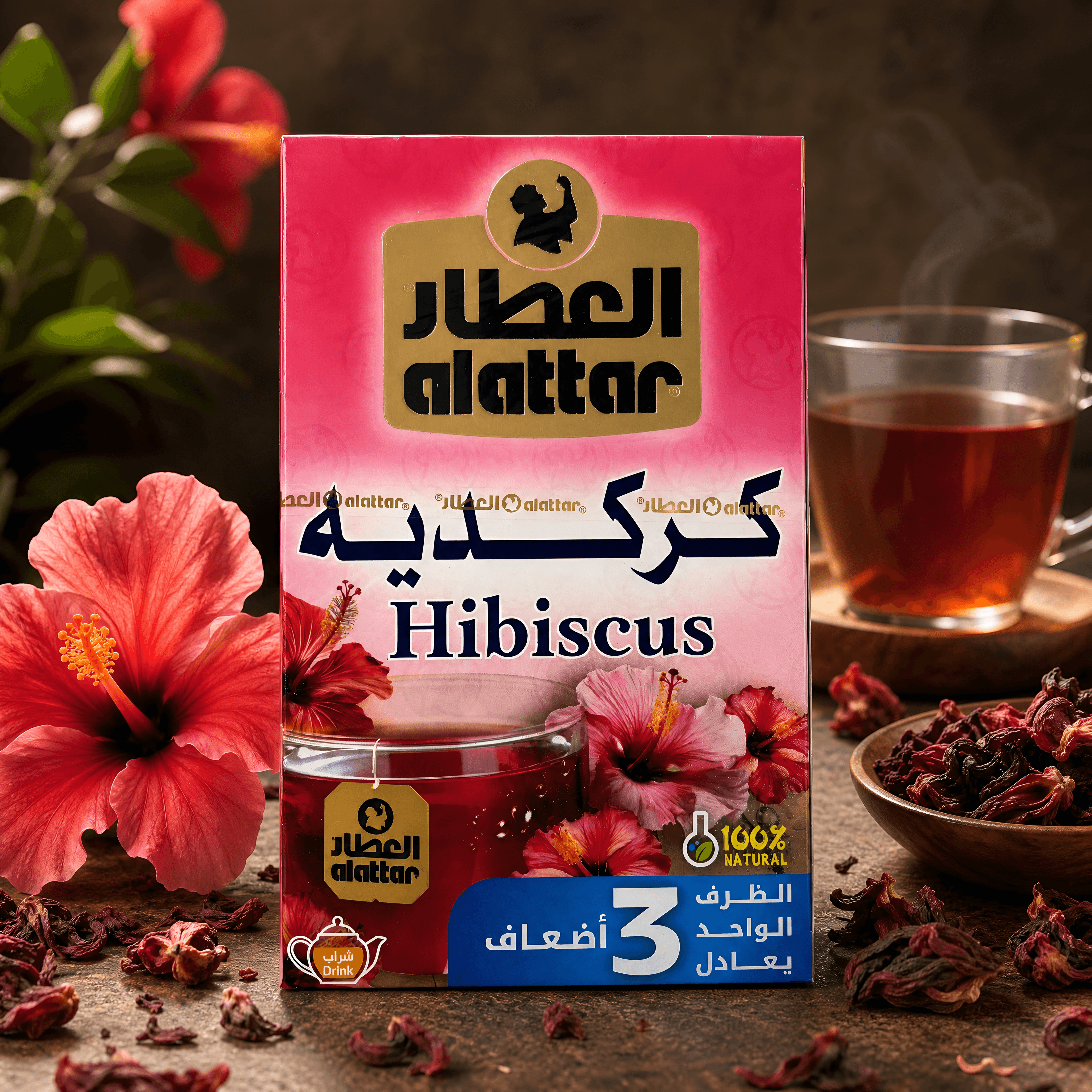 Al-Attar Hibiscus herbal tea
