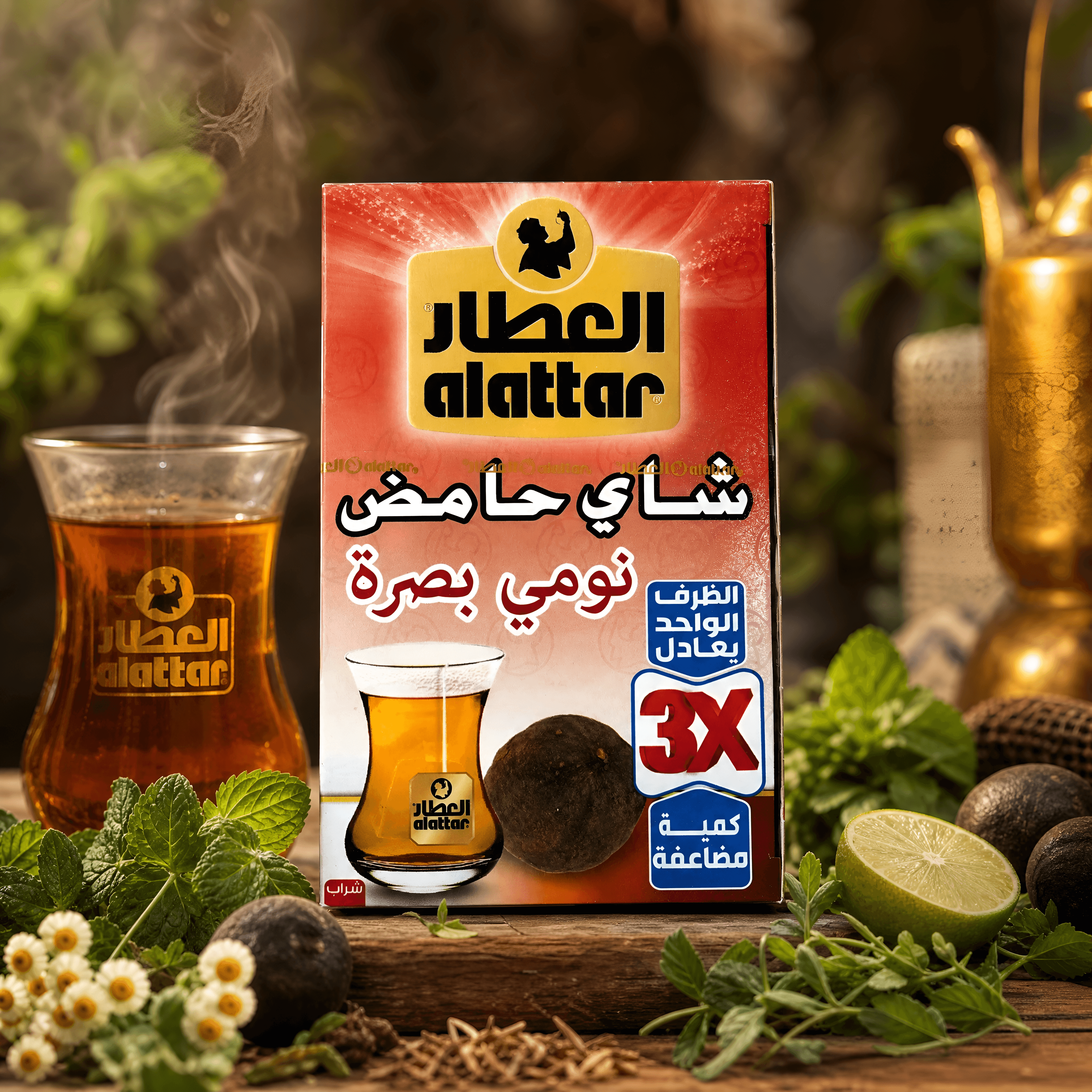 Al-Attar Noomi Basra dried lime tea