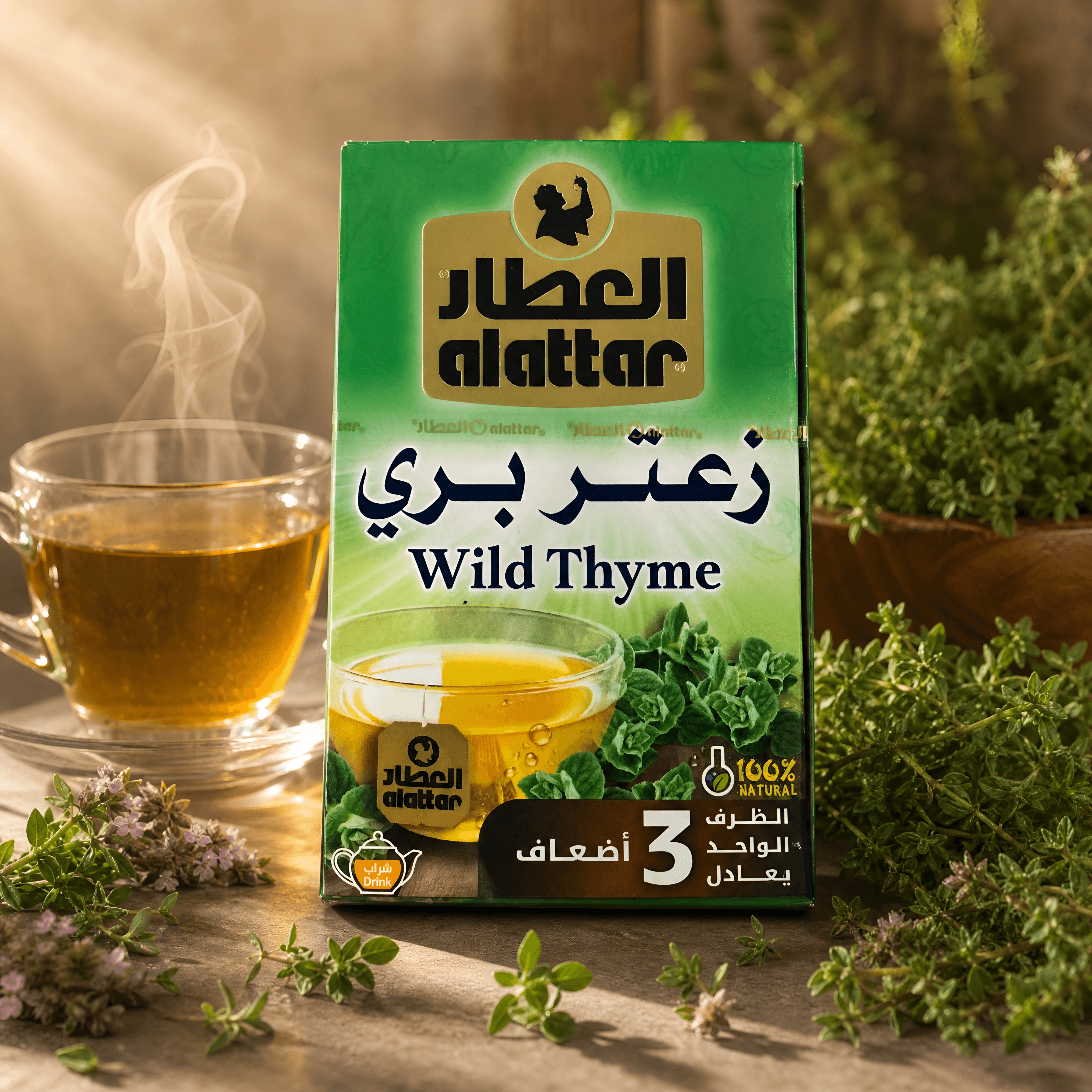 Al-Attar Wild Thyme herbal tea