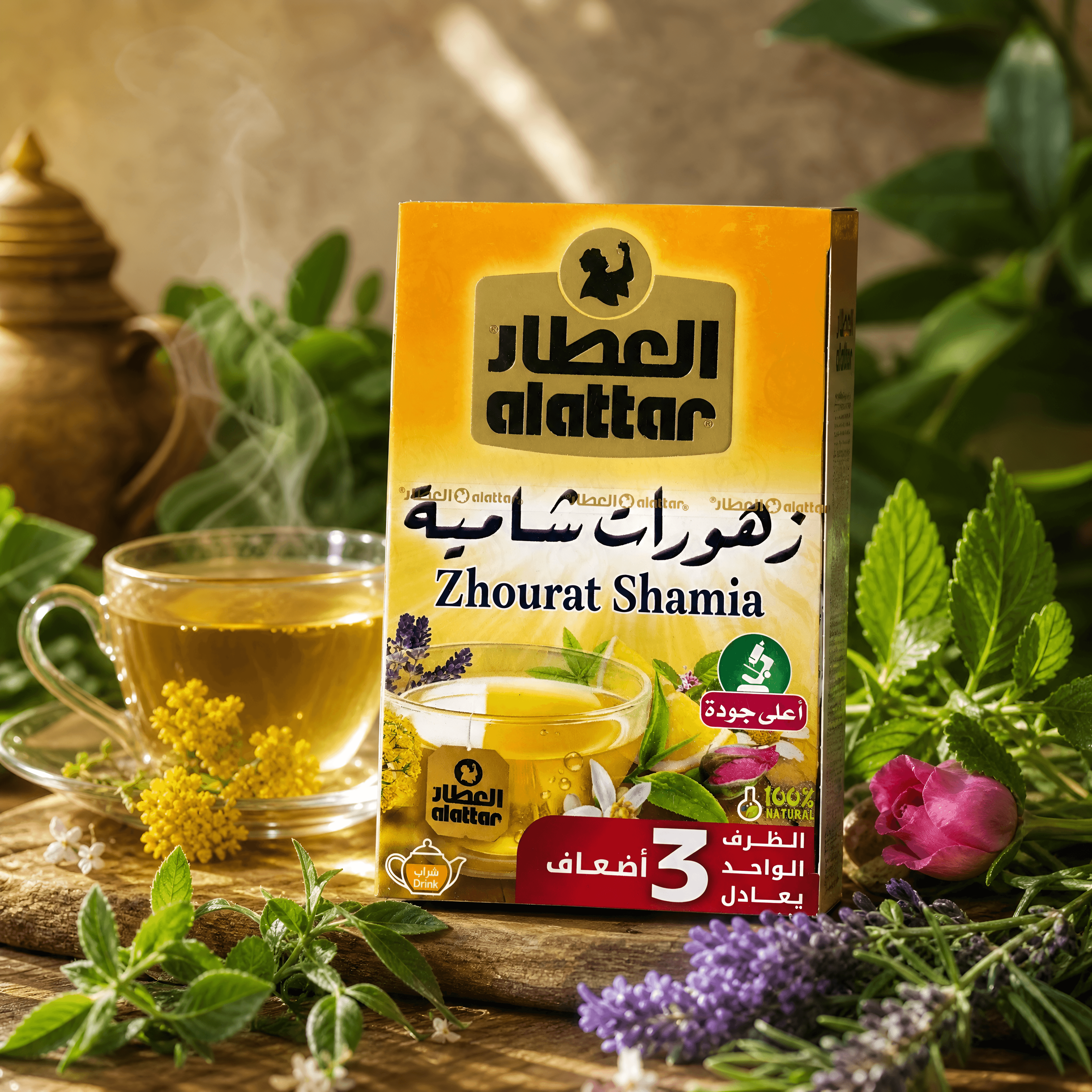 Al-Attar Zhourat Shamia herbal blend
