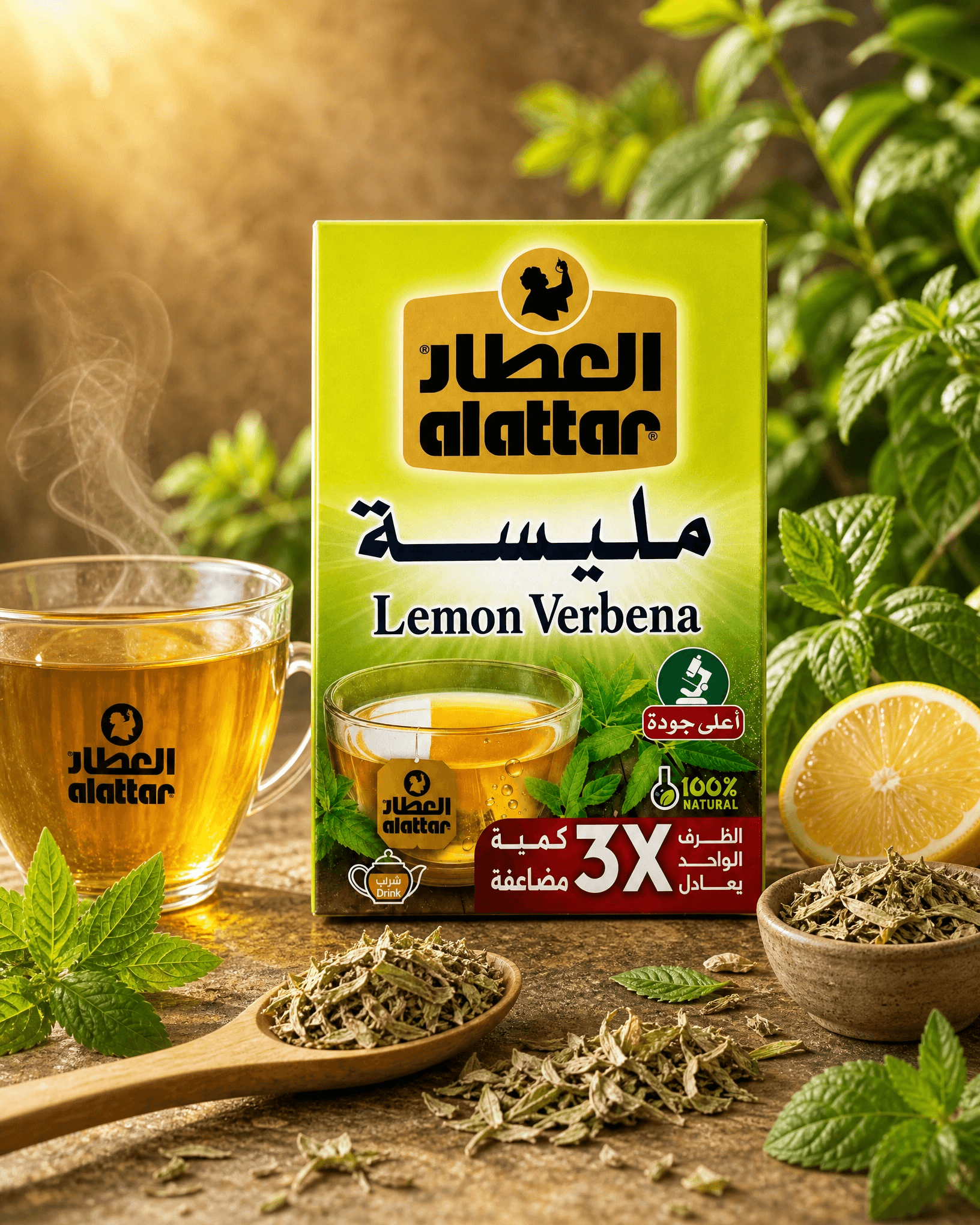 Al-Attar Lemon Verbena herbal tea