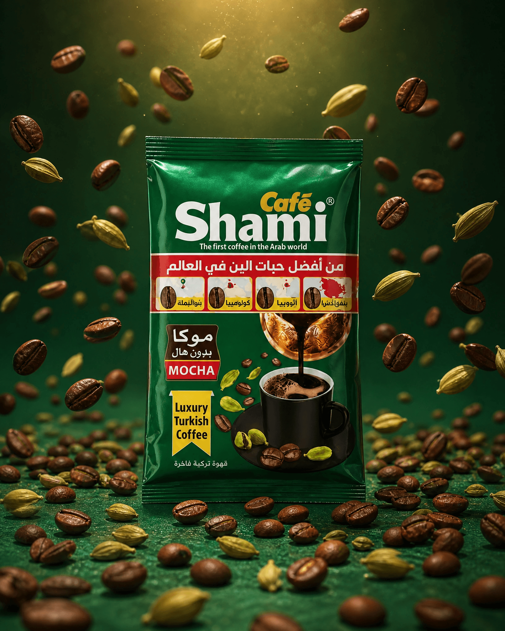 Café Shami Mocha — Turkish mocha coffee